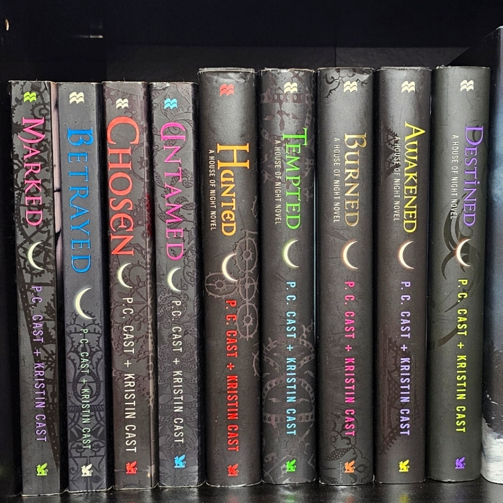 House of Night Series books 1-9